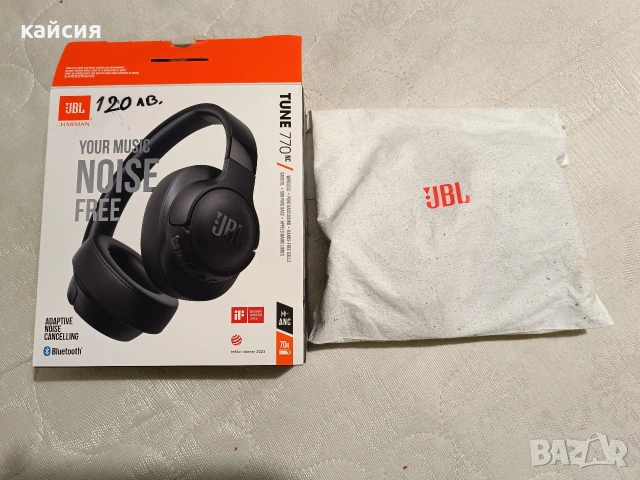 Слушалки JBL Tune 770 NC черни ! , снимка 2 - Слушалки и портативни колонки - 53200051
