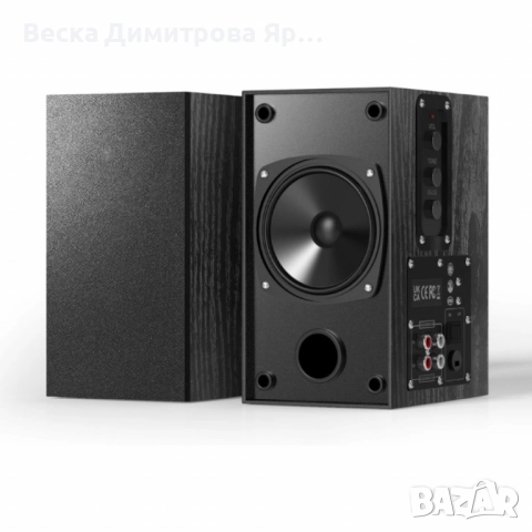 Комплект активни стерео колони Elimavi BT-04 30W с 4" говорители и тон контрол (настолни/рафтови), снимка 6 - Друга електроника - 52104303