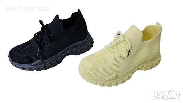 Летни дамски дишащи обувки с голям грайфер, снимка 1 - Маратонки - 45535827
