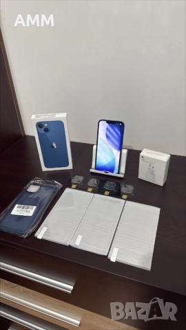 Iphone 13 Blue 128gb , снимка 2 - Apple iPhone - 52743798