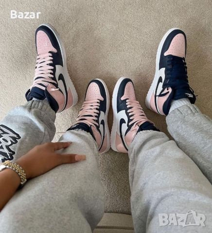 размер 36 Номер Дамски Обувки Nike Air Jordan Pink , снимка 1 - Кецове - 45406079