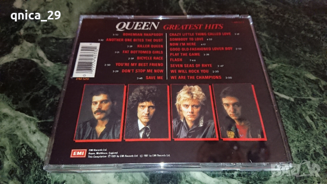 Queen - Greatest Hits , снимка 5 - CD дискове - 44985179