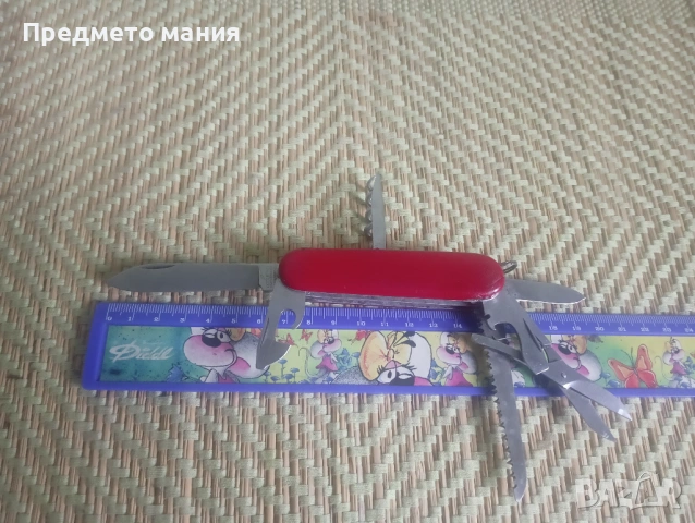 Лот от 3 Сгъваеми Ножчета - Victorinox, Stanley и Ретро Модел. Ножче ножка, снимка 5 - Ножове - 53948527