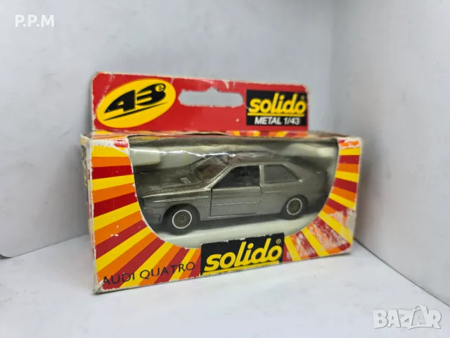 1/43 Solido Audi Quatro , снимка 9 - Колекции - 48770468