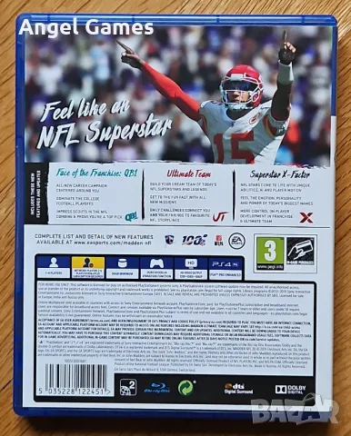 Madden NFL 20 PS4 Playstation 4 Плейстейшън 5 PS5 PS, снимка 2 - Игри за PlayStation - 48358538