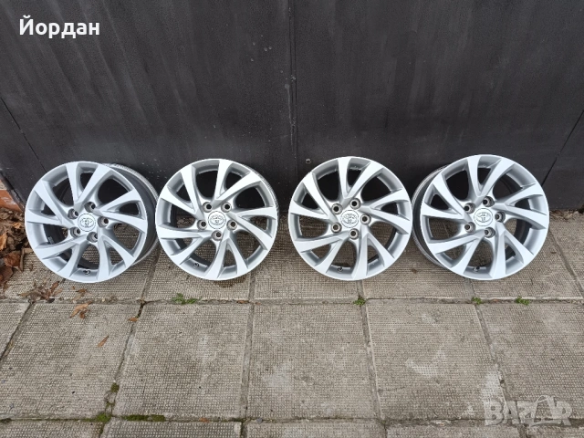 ОРИГИНАЛНИ джанти 16 '' цола 5x114,3 TOYOTA AURIS / Тойота 60,1 ET45, снимка 4 - Гуми и джанти - 53522311
