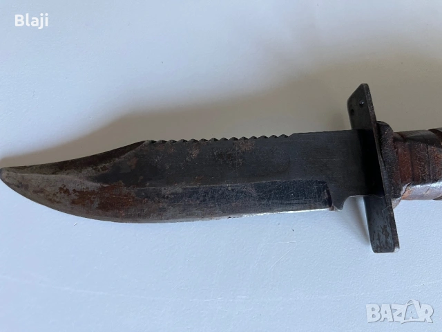 Стар военен нож, снимка 7 - Антикварни и старинни предмети - 54237174