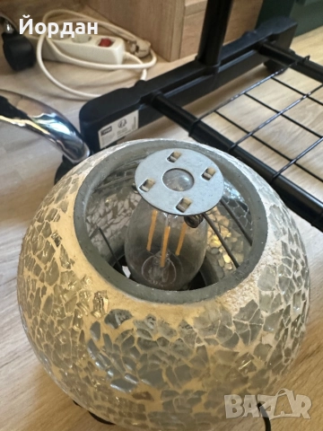 Продавам АРТ осветление за  дома-полилей,нощна и лампа за спалня, снимка 11 - Полилеи - 52968622