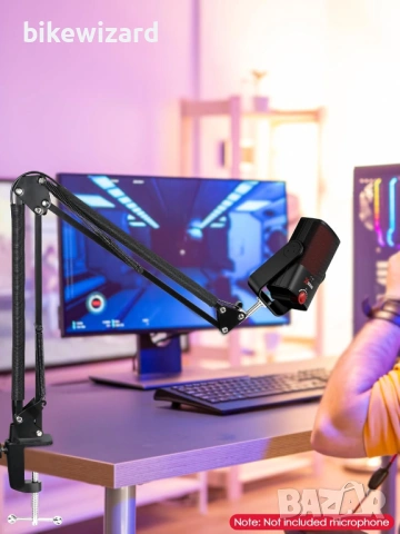 YOUSHARES Микрофонно рамо за Rode NT-USB+ – Професионална стойка за подкастинг НОВА, снимка 2 - Друга електроника - 53639881