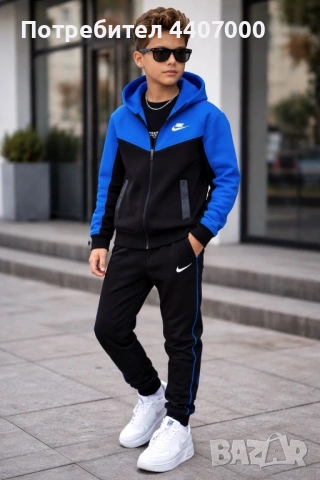✨ Детски екипи Nike Tech #ТЕРА – удобство и стил за активните малчугани!   📩 Поръчай със съобщение:, снимка 4 - Детски комплекти - 53925472