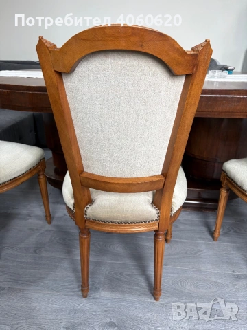 Масивни барокови столове , снимка 6 - Столове - 54078875