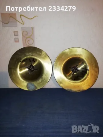 Стари детски музикални инструменти, чинели, дайре, акордеон. , снимка 13 - Антикварни и старинни предмети - 49777852