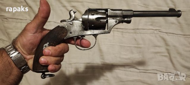 Колекционерски дългоцев немски револвер, райхреволвер

, снимка 1 - Антикварни и старинни предмети - 45876087