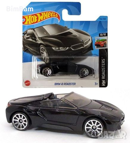 Оригинална количка Hot Wheels BMW i8 Roadster, снимка 1 - Коли, камиони, мотори, писти - 45422976