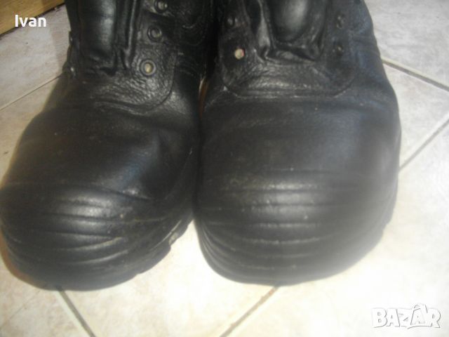 Български Работни Боти Обувки Високи от Естествена Телешка Кожа №45-UNITY-VIKING-T-ОТЛИЧНИ, снимка 7 - Мъжки боти - 45636219