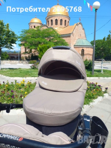 Детска количка 2 в 1 Camarelo SEVILLA, снимка 8 - Детски колички - 52394090