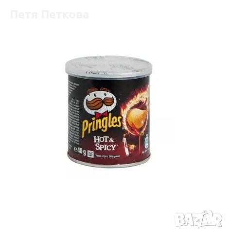 Чипс Pringles (лют) - 40гр., снимка 1 - Други - 45607065
