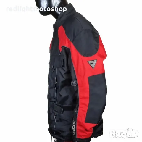 4821 – Modeka Мъжко Текстилно Мото Яке – КАТО НОВО – Размер 2XL – 100 лв, снимка 2 - Аксесоари и консумативи - 50246045