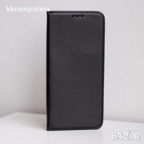 Калъф тефтер флип bSmart Magnetic Book страничен, За Xiaomi Redmi A5, Черен, снимка 5 - Калъфи, кейсове - 50859762