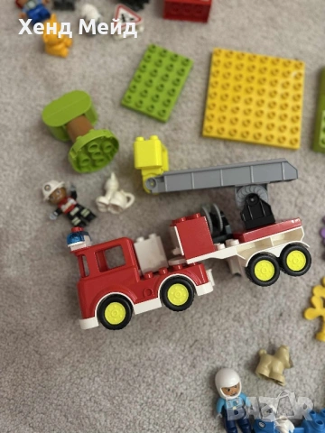 Лего дупло, lego duplo, снимка 2 - Конструктори - 53486200