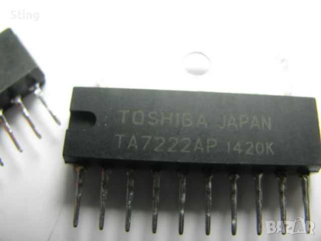 Hitachi trk 8180  , Усилвател  - Крайно  Стъпало  интаграла  TA 7222 ap   Нови, снимка 2 - Радиокасетофони, транзистори - 51356944