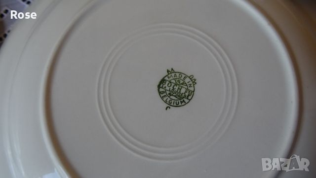 Античен комплект голям супник и чинии за супа 1925г и десерт 1968г.., снимка 14 - Чинии - 45596488