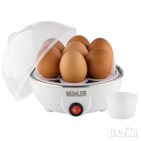 Уред за варене на яйца MUHLER ME-271 – Варете до 7 яйца бързо и лесно