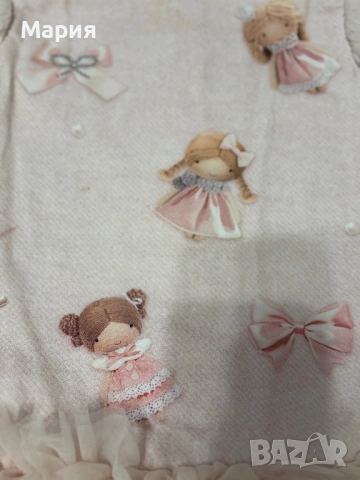 Официална рокля с Болеро , снимка 2 - Бебешки рокли - 51778859