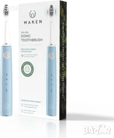 Звукова електрическа четка за зъби Waken, снимка 3 - Тримери - 49938061