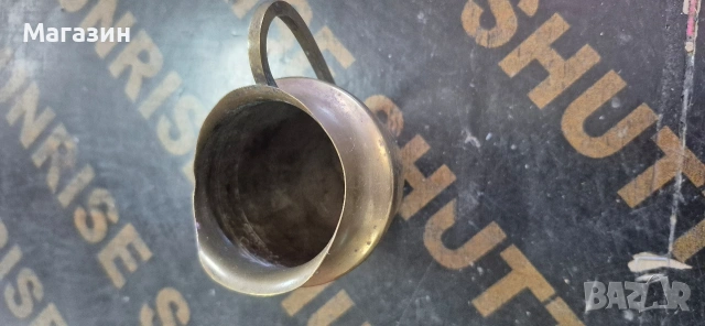 Каничка от месинг , снимка 3 - Антикварни и старинни предмети - 54121740