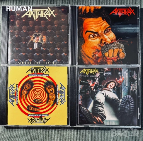 Anthrax - Sodom - In Flames - Kreator , снимка 2 - CD дискове - 54090919