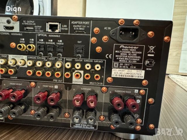 Като нов !!! Pioneer SC-LX85, снимка 14 - Ресийвъри, усилватели, смесителни пултове - 46043398