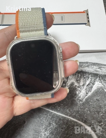 Apple Watch Ultra 2 - 2023 г. Titanium- Отлично състояние , снимка 4 - Друга електроника - 54275713