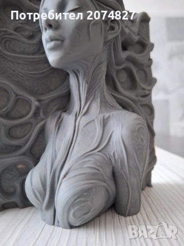 Ethereal Serenity - 3D релефна скулптура, снимка 6 - Декорация за дома - 53451326