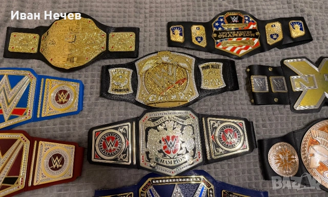 WWE  Championships, снимка 5 - Фен артикули - 48659124