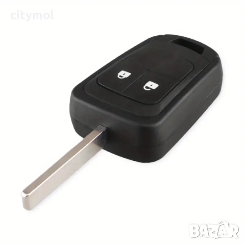 Кутийка за ключ с 2 бутона за OPEL/Vauxhall  Astra, Zafira, Insignia, с острие HU100, снимка 2 - Аксесоари и консумативи - 51571716