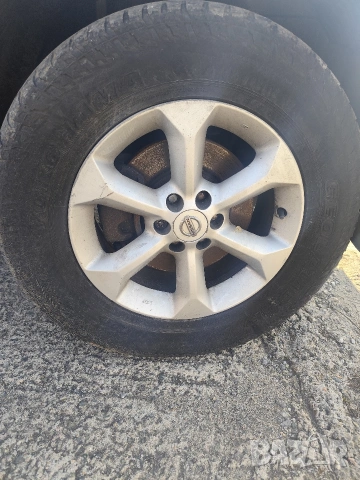 Джанти с гуми -Nissan Navara ADVENTURE -2.5dci-174кс-2006г, снимка 4 - Гуми и джанти - 53735545