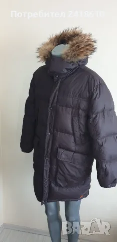 Hugo Boss Down Mens Long Jacket Parka Size 48/M  ОРИГИНАЛ! Мъжко Зимно Яке Парка!, снимка 2 - Якета - 47595130