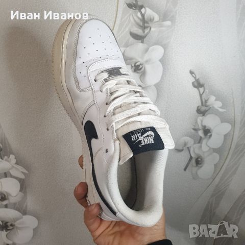 оригинални маратонки NIKE  AIR FORCE 1 AN20 BG  номер 38,5-39, снимка 4 - Маратонки - 39179962