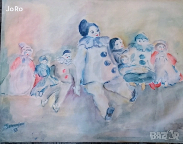 Султана Суруджон - прекрасен акварел от голямата Българска художничка. 