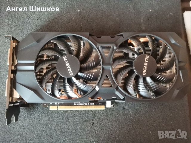 Видеокарта Gigabyte Windforce Nvidia GTX 960 4GB 4096MB GDDR5 128bit, снимка 1 - Видеокарти - 46771308