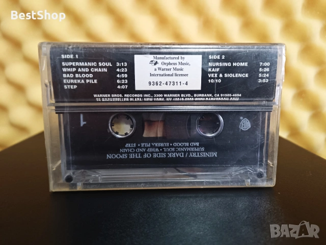 Ministry - Dark side of the spoon, снимка 2 - Аудио касети - 53338653