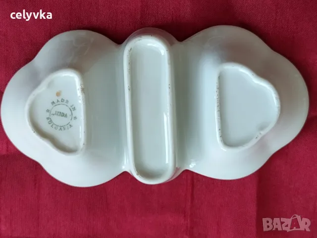 Порцеланова солница, българска Изида , снимка 3 - Сервизи - 50158753