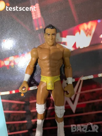 Екшън фигура WWE Alberto del Rio Алберто дел Рио Mattel basic series yellow, снимка 9 - Фигурки - 48508986