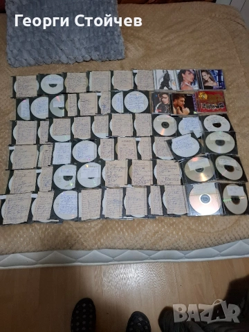 Продавам дискове на известни български изпълнители 