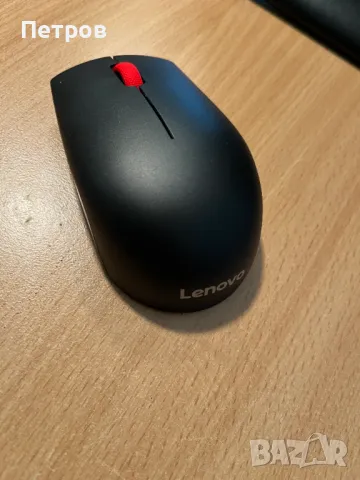 Мишка оптична безжична Lenovo, снимка 15 - Клавиатури и мишки - 50200849