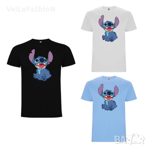 Нова детска тениска със Стич (Stitch) в три цвята