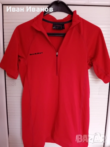 Оригинална фланелка с къс ръкав Mammut