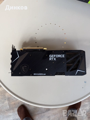 Видеокарта MSI GeForce RTX 3070 Ti SUPRIM X 8G, снимка 3 - Видеокарти - 53692983