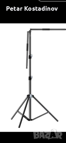 Стойка за фото декор 1,50м на 2м., снимка 4 - Чанти, стативи, аксесоари - 52794115